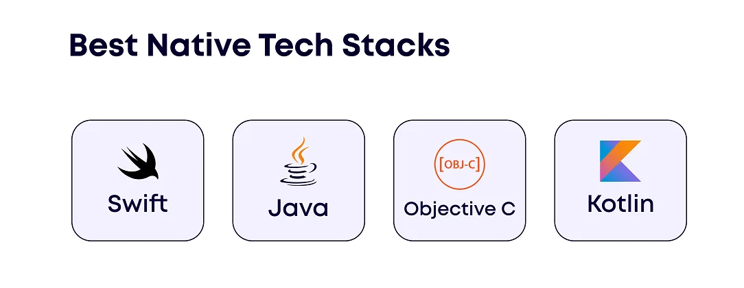 best native tech stacks
