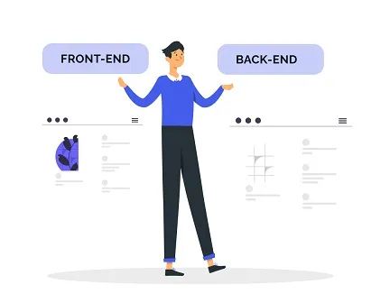 front end or back end