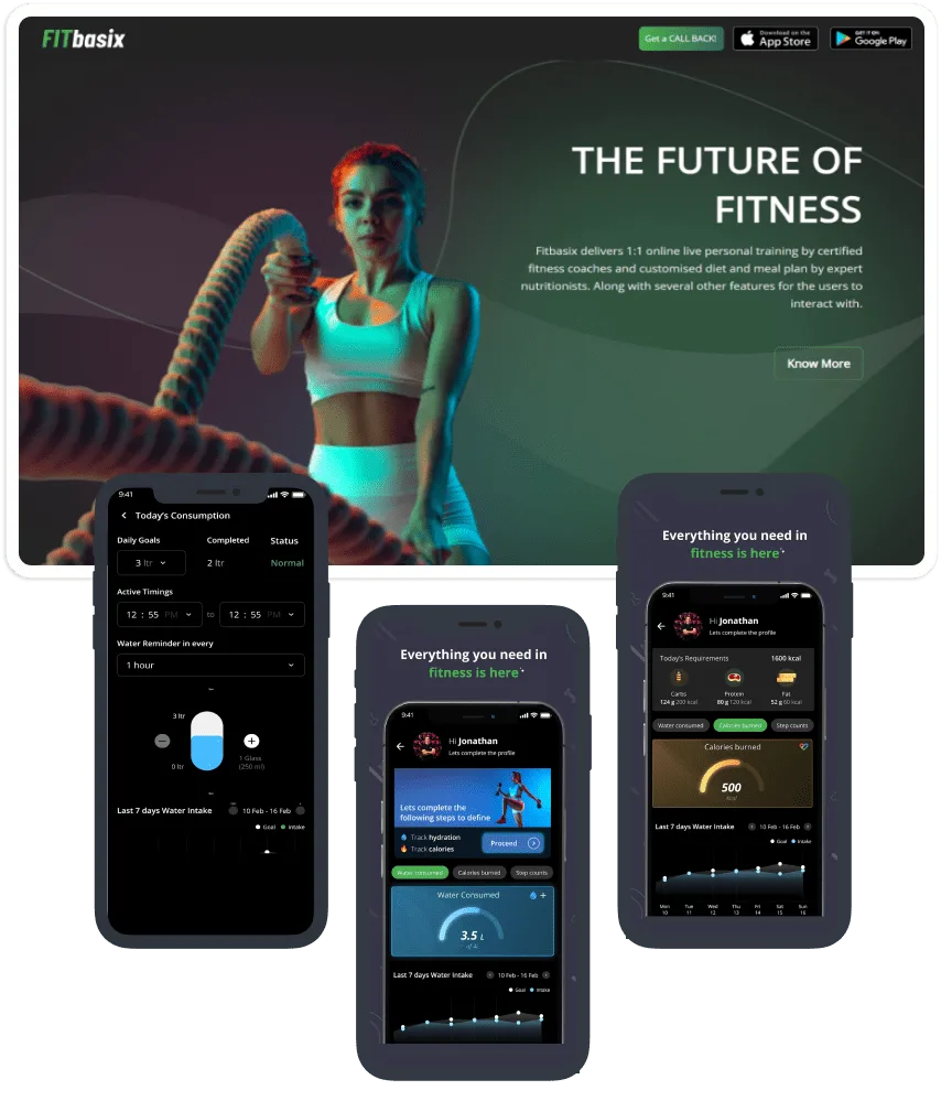 Our health and wellness product - fitbasix
