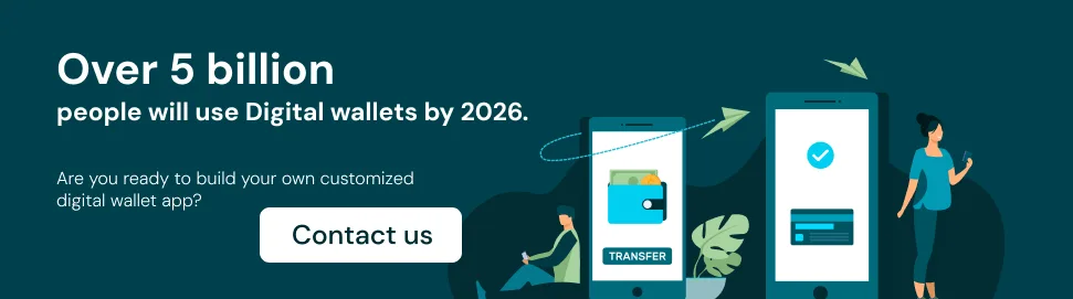 contact us for digital wallet app development