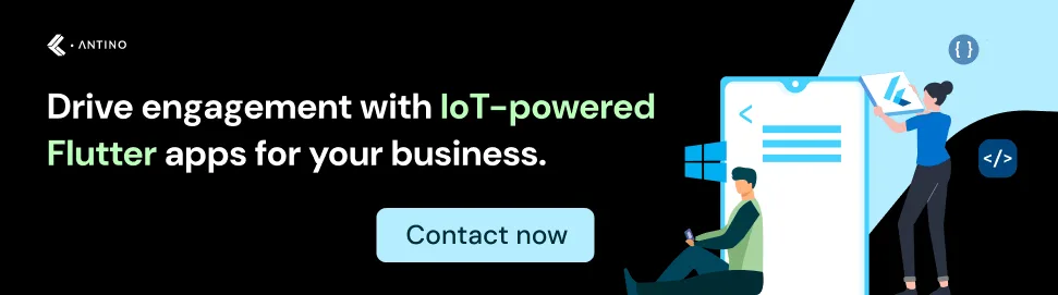 get quote for flutter iot develoment