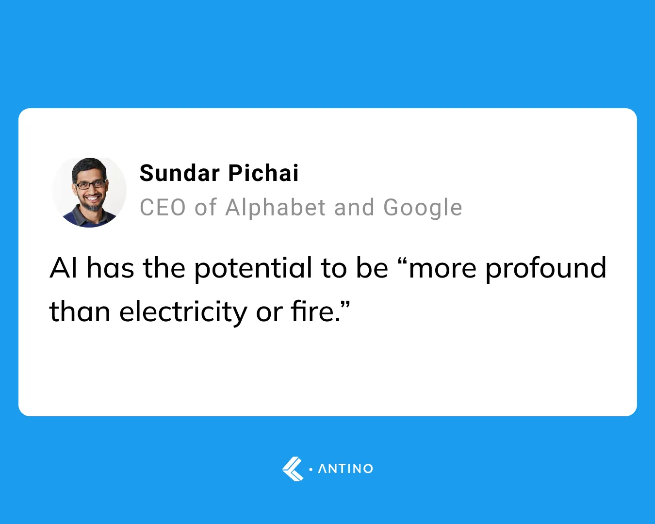 Sundar Pichai - CEO of Alphabet and Google