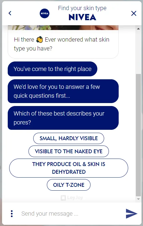 nivea chatbot
