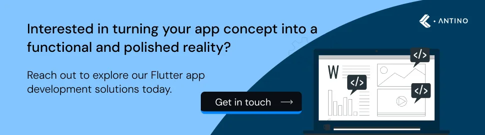get quote for flutter app development