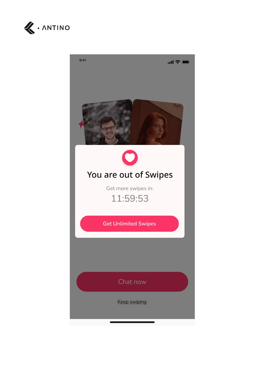 business model of tinder
