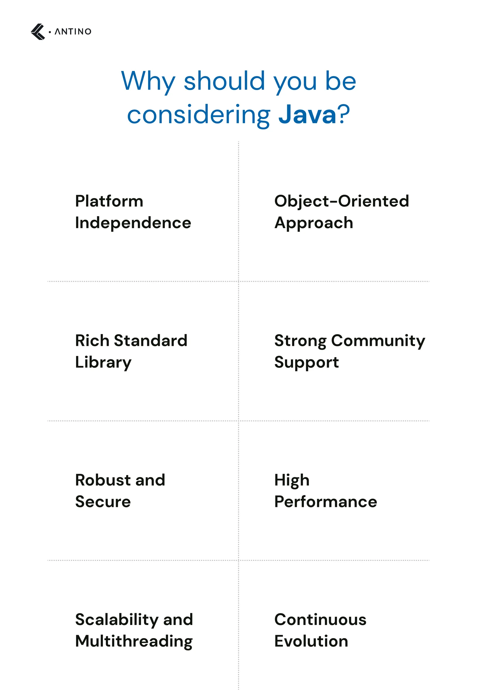 Why should you be considering Java