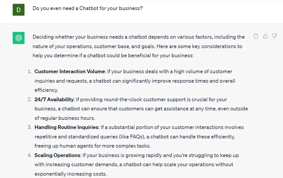 do you even need a Chatbot for your business