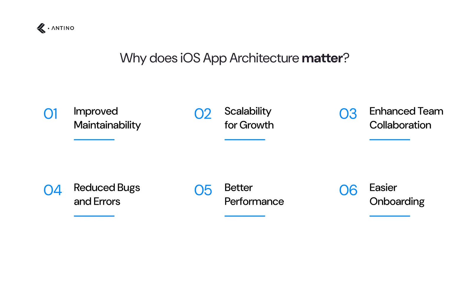 why does ios app architecture matter?